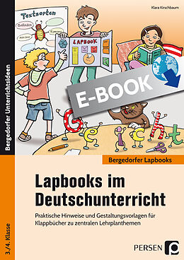 E-Book (pdf) Lapbooks im Deutschunterricht - 3./4. Klasse von Klara Kirschbaum