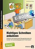 E-Book (pdf) Richtiges Schreiben anbahnen von Ulrike Rehschuh-Blasse