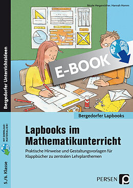 E-Book (pdf) Lapbooks im Mathematikunterricht - 5./6. Klasse von Nicole Hergenröther, Hannah Homm