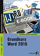 E-Book (pdf) Grundkurs Word 2016 von Heinz Strauf