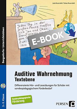 E-Book (pdf) Auditive Wahrnehmung - Textebene von Julia Rosendahl, Tobias Rosendahl