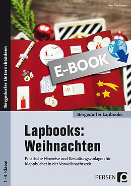 E-Book (pdf) Lapbooks: Weihnachten - 1.-4. Klasse von Klara Kirschbaum
