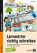 E-Book (pdf) Lernwörter richtig schreiben von Katrin Ahlschläger