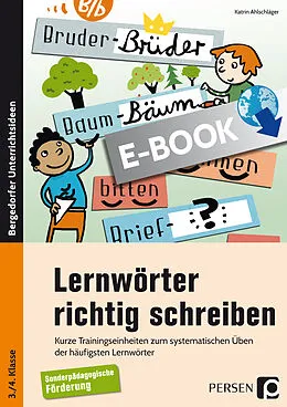 E-Book (pdf) Lernwörter richtig schreiben von Katrin Ahlschläger