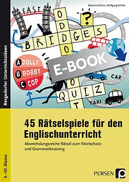 E-Book (pdf) 45 Rätselspiele für den Englischunterricht von Wolfgang Schütz