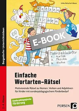 E-Book (pdf) Einfache Wortarten-Rätsel von Ulrike Rehschuh-Blasse