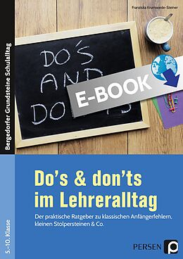 E-Book (pdf) Do's &amp; Don'ts im Lehreralltag von Franziska Krumwiede-Steiner