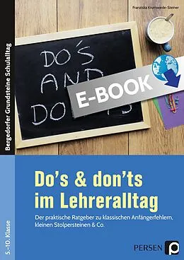 E-Book (pdf) Do's & Don'ts im Lehreralltag von Franziska Krumwiede-Steiner