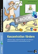 E-Book (pdf) Konzentration fördern von Johanna Schnabel, Elke Voto