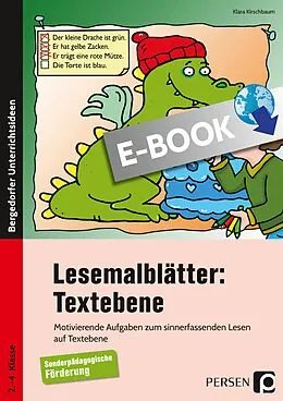 E-Book (pdf) Lesemalblätter: Textebene von Klara Kirschbaum