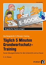 E-Book (pdf) Tägl. 5 Min. Grundwortschatz-Training - 3./4. Kl. von Kirstin Jebautzke