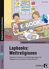 E-Book (pdf) Lapbooks: Weltreligionen - 5./6. Klasse von Martina Knipp