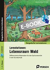 E-Book (pdf) Lernstationen: Lebensraum Wald von Klara Kirschbaum, Ruth Rieper