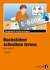 E-Book (pdf) Buchstaben schreiben lernen - Druckschrift von Kirstin Jebautzke