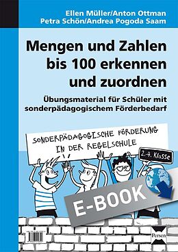 E-Book (pdf) Mengen und Zahlen bis 100 erkennen und zuordnen von E. Müller, A. Ottman, P. Schön