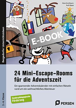 E-Book (pdf) 24 Mini-Escape-Rooms für die Adventszeit - Sopäd von Klara Kirschbaum, Ruth Rieper