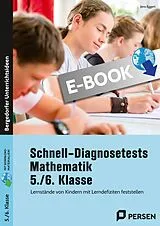 E-Book (pdf) Schnell-Diagnosetests Mathematik 5./6. Klasse von Jens Eggert