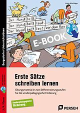 E-Book (pdf) Erste Sätze schreiben lernen - 3./4. Klasse von Katrin Ahlschläger