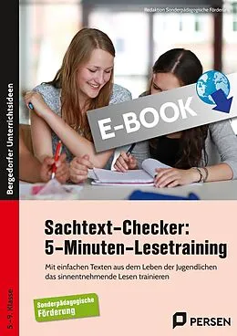 E-Book (pdf) Sachtext-Checker: 5-Minuten-Lesetraining - Sopäd von Redaktion Sonderpädagogische Förderung