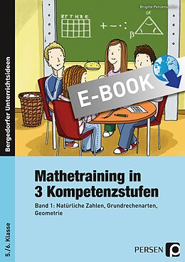 E-Book (pdf) Mathetraining in 3 Kompetenzstufen - 5./6. Klasse von Brigitte Penzenstadler