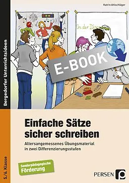 E-Book (pdf) Einfache Sätze sicher schreiben von Katrin Ahlschläger