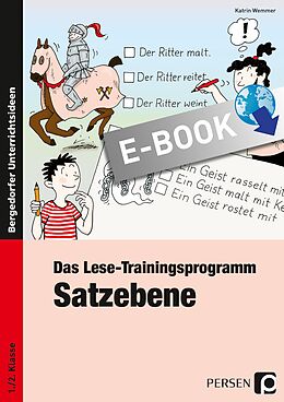 E-Book (pdf) Das Lese-Trainingsprogramm: Satzebene von Katrin Wemmer