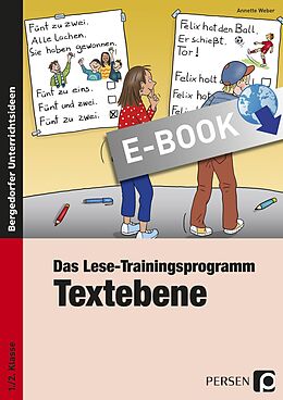 E-Book (pdf) Das Lese-Trainingsprogramm: Textebene von Annette Weber