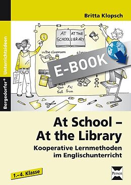 E-Book (pdf) At School - At the Library von Britta Klopsch