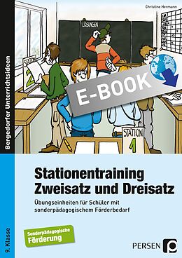 E-Book (pdf) Stationentraining Zweisatz und Dreisatz von Christine Hermann