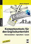 E-Book (pdf) Kompetenztests für den Englischunterricht von Britta Klopsch