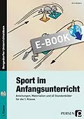 E-Book (pdf) Sport im Anfangsunterricht von Jörn Herbers