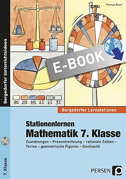 E-Book (pdf) Stationenlernen Mathematik 7. Klasse von Thomas Röser
