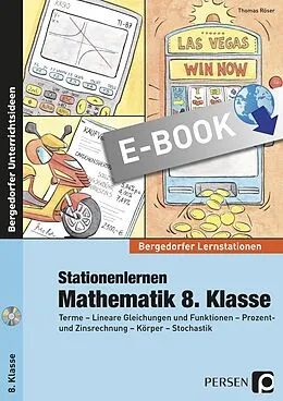 E-Book (pdf) Stationenlernen Mathematik 8. Klasse von Thomas Röser