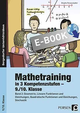 E-Book (pdf) Mathetraining in 3 Kompetenzstufen - 9./10. Klasse von Brigitte Penzenstadler