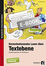 E-Book (pdf) Sinnentnehmendes Lesen üben: Textebene von Julia Rosendahl
