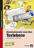 E-Book (pdf) Sinnentnehmendes Lesen üben: Textebene von Julia Rosendahl