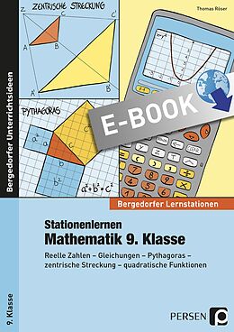 E-Book (pdf) Stationenlernen Mathematik 9. Klasse von Thomas Röser