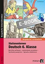 E-Book (pdf) Stationenlernen Deutsch 6. Klasse von Tim Heidemann