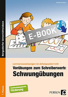 E-Book (pdf) Vorübungen zum Schreiberwerb: Schwungübungen von Monika Konkow