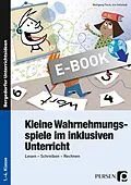 E-Book (pdf) Kleine Wahrnehmungsspiele im inklusiven Unterricht von Wolfgang Finck, Iris Vollstedt