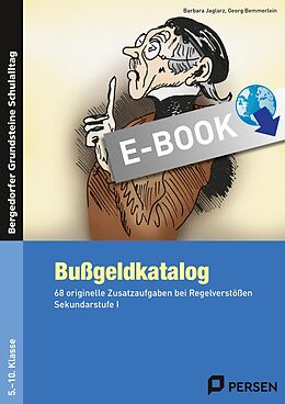 E-Book (pdf) Bußgeldkatalog Kl. 5-10 von Barbara Jaglarz, Georg Bemmerle