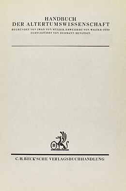 Fester Einband Die nachklassische Periode der griechischen Literatur Bd. 1: Von 320 v. Chr. bis 100 n. Chr. von Wilhelm Schmid, Otto Stählin