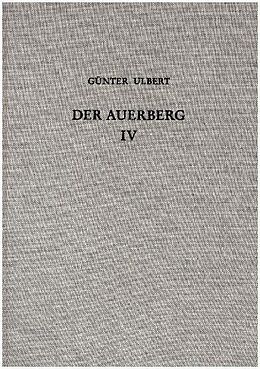 Leinen-Einband Der Auerberg IV von Günter Ulbert