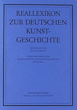 Fester Einband Reallexikon zur Deutschen Kunstgeschichte Bd. 8: Fensterrose - Firnis von 