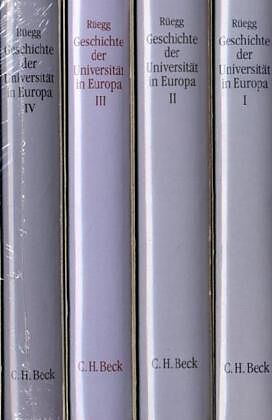 Geschichte der Universität in Europa Gesamtwerk