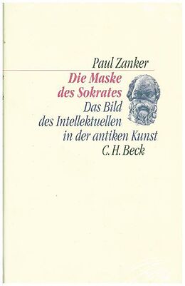 Leinen-Einband Die Maske des Sokrates von Paul Zanker