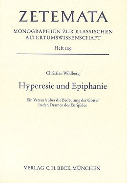 Kartonierter Einband Hyperesie und Epiphanie von Christian Wildberg