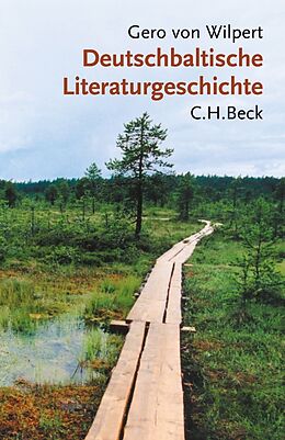 Leinen-Einband Deutschbaltische Literaturgeschichte von Gero von Wilpert