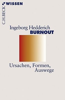 Kartonierter Einband Burnout von Ingeborg Hedderich