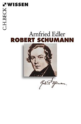 Kartonierter Einband Robert Schumann von Arnfried Edler